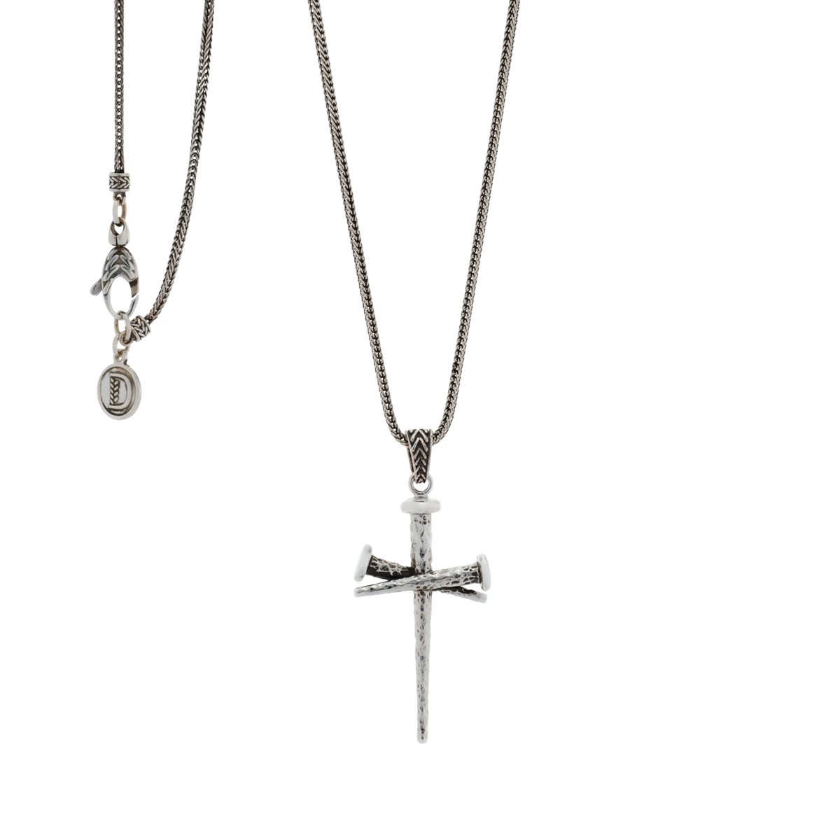 Collana croce lorena realizzato in argento 925 dal brand dueaerre 1938